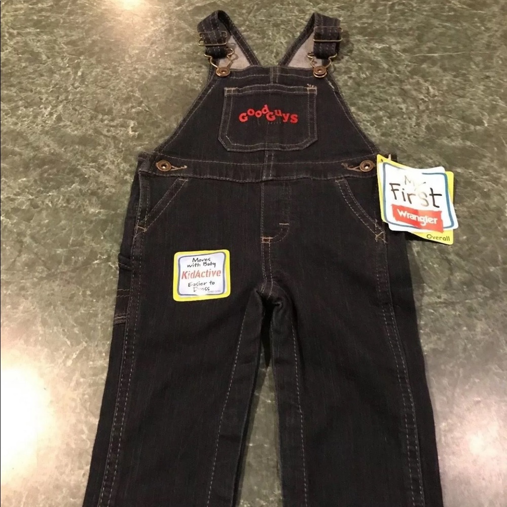 Childs Play Chucky Costume Good Guy Overalls